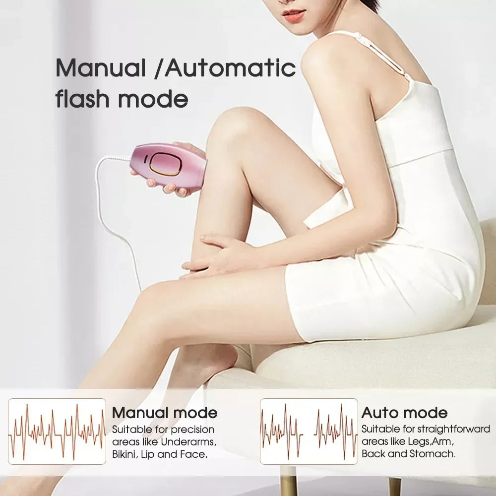 IPL Laser Facial & Whole Body Hair Removal Handset
